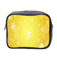 Snowflakes Mini Toiletries Bag (Two Sides)