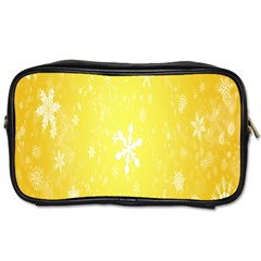 Snowflakes Toiletries Bag (One Side)