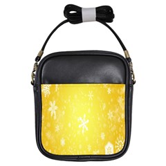 Snowflakes Girls Sling Bag