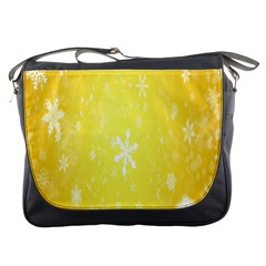 Snowflakes Messenger Bag