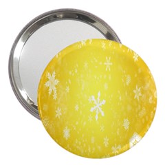 Snowflakes 3  Handbag Mirrors