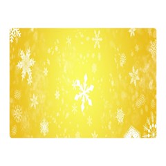 Snowflakes Double Sided Flano Blanket (Mini) 