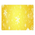 Snowflakes Double Sided Flano Blanket (Large)  80 x60  Blanket Front