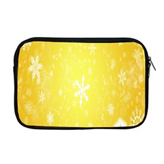 Snowflakes Apple Macbook Pro 17  Zipper Case by nate14shop