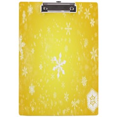 Snowflakes A4 Clipboard