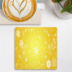 Snowflakes Uv Print Square Tile Coaster  by nate14shop