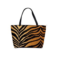 Greenhouse-fabrics-tiger-stripes Classic Shoulder Handbag by nate14shop