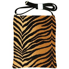 Greenhouse-fabrics-tiger-stripes Shoulder Sling Bag