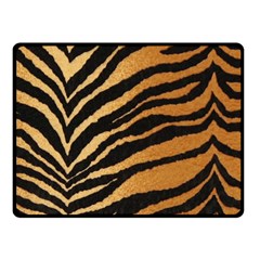 Greenhouse-fabrics-tiger-stripes Fleece Blanket (small) by nate14shop