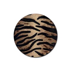 Tiger 001 Rubber Coaster (round) by nate14shop