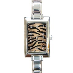 Tiger 001 Rectangle Italian Charm Watch by nate14shop