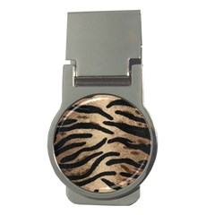 Tiger 001 Money Clips (round)  by nate14shop