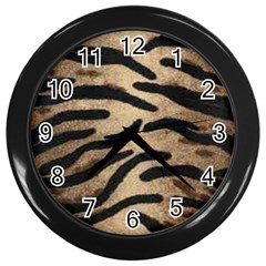 Tiger 001 Wall Clock (black) by nate14shop