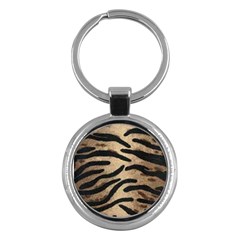 Tiger 001 Key Chain (round) by nate14shop