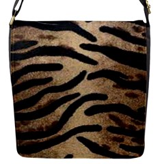 Tiger 001 Flap Closure Messenger Bag (s) by nate14shop