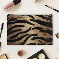 Tiger 001 Cosmetic Bag (large) by nate14shop