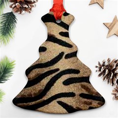 Tiger 001 Ornament (christmas Tree)  by nate14shop