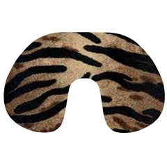 Tiger 001 Travel Neck Pillow by nate14shop