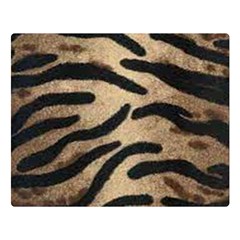 Tiger 001 Double Sided Flano Blanket (large)  by nate14shop