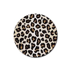 Tiger002 Rubber Round Coaster (4 Pack) by nate14shop