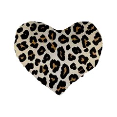 Tiger002 Standard 16  Premium Heart Shape Cushions by nate14shop