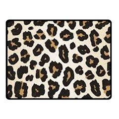 Tiger002 Fleece Blanket (small) by nate14shop