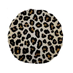 Tiger002 Standard 15  Premium Flano Round Cushions by nate14shop