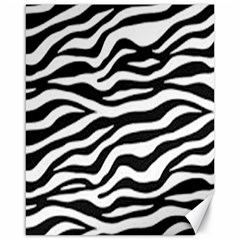 Tiger White-black 003 Jpg Canvas 16  X 20  by nate14shop