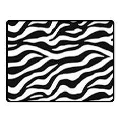 Tiger White-black 003 Jpg Fleece Blanket (small) by nate14shop