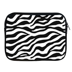 Tiger White-black 003 Jpg Apple Ipad 2/3/4 Zipper Cases by nate14shop