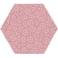 Flora Wooden Puzzle Hexagon by nate14shop