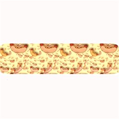 Hot-dog-pizza Large Bar Mats by nate14shop