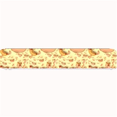 Hot-dog-pizza Small Bar Mats by nate14shop