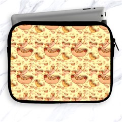 Hot-dog-pizza Apple Ipad 2/3/4 Zipper Cases by nate14shop