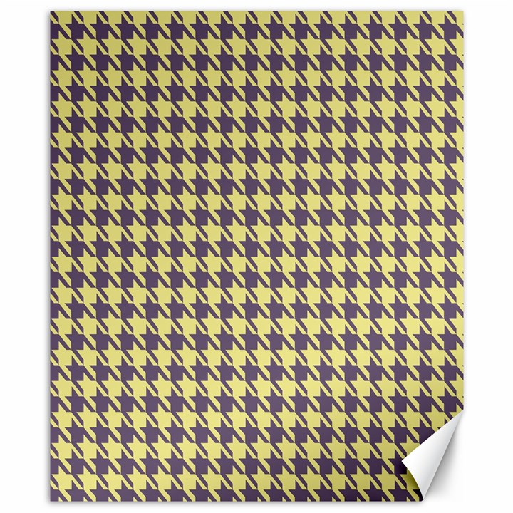 Houndstooth Canvas 8  x 10 