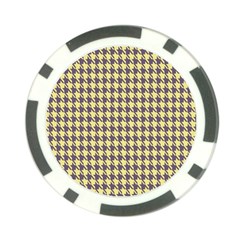 Houndstooth Poker Chip Card Guard (10 Pack) by nate14shop