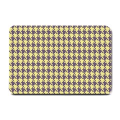 Houndstooth Small Doormat  by nate14shop