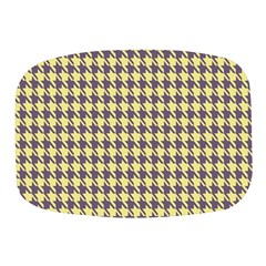 Houndstooth Mini Square Pill Box by nate14shop