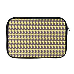 Houndstooth Apple Macbook Pro 17  Zipper Case by nate14shop