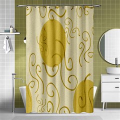 Sun Shower Curtain 48  X 72  (small)  by nate14shop