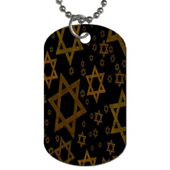 Star-of-david Dog Tag (one Side) by nate14shop