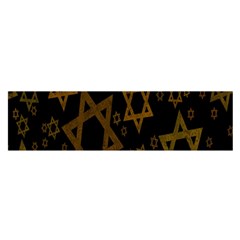 Star-of-david Oblong Satin Scarf (16  X 60 ) by nate14shop