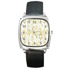 Star-of-david-001 Square Metal Watch by nate14shop