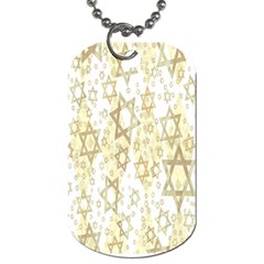 Star-of-david-001 Dog Tag (two Sides) by nate14shop