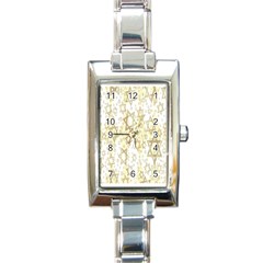 Star-of-david-001 Rectangle Italian Charm Watch by nate14shop