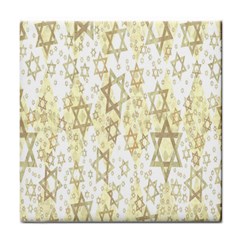 Star-of-david-001 Tile Coaster by nate14shop