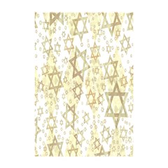 Star-of-david-001 Shower Curtain 48  X 72  (small)  by nate14shop