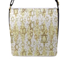 Star-of-david-001 Flap Closure Messenger Bag (l) by nate14shop