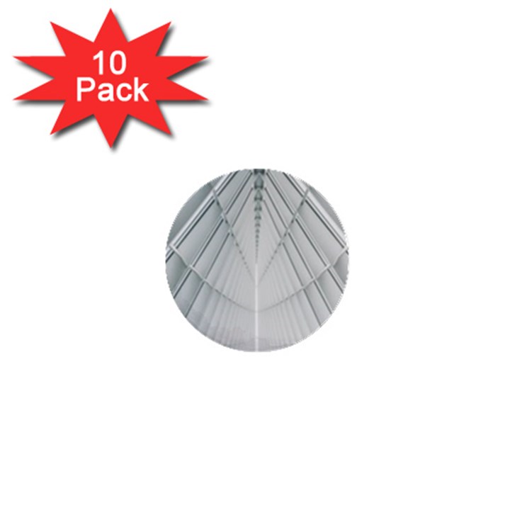 Architecture Building 1  Mini Buttons (10 pack) 