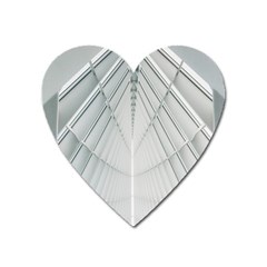 Architecture Building Heart Magnet by artworkshop